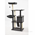 3Layer Cat Tree Castle Castle ปีนเขาขนาดใหญ่
